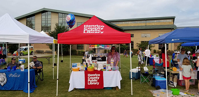 HCPL at the Back to School Fair