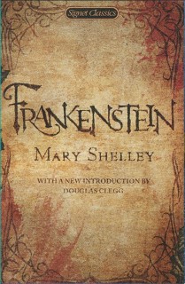 Cover: Frankenstein by Mary Shelley