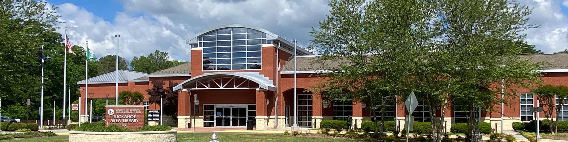 image of the Tuckahoe Area Library building