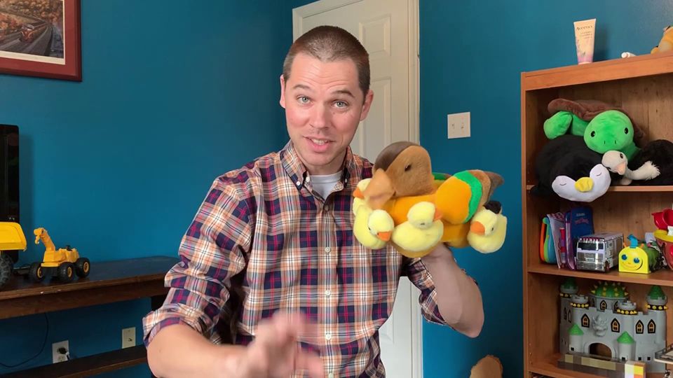 Watch the 5 Little Ducks with Mr. Chris video on HCPL's YouTube channel