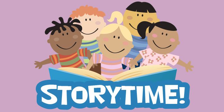 Storytime. Check out our Events calendar to find upcoming storytimes.